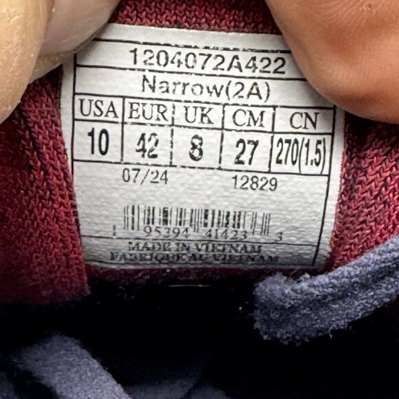 Brooks Womens Ghost 16 1204072A422 Blue Running Shoes Sneakers Size 10 2A narrow - Picture 8 of 9